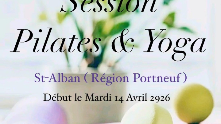 Début des cours de Pilates et de Yoga