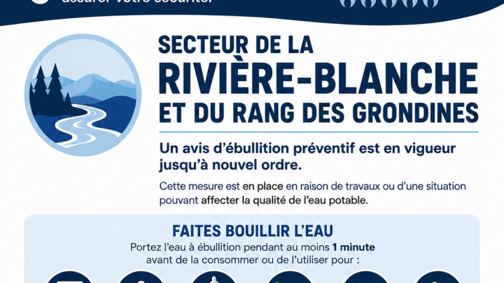 AVIS D'ÉBULLITION