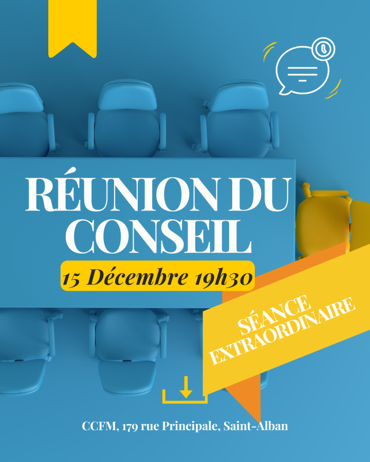 Séance Extraordinaire du conseil