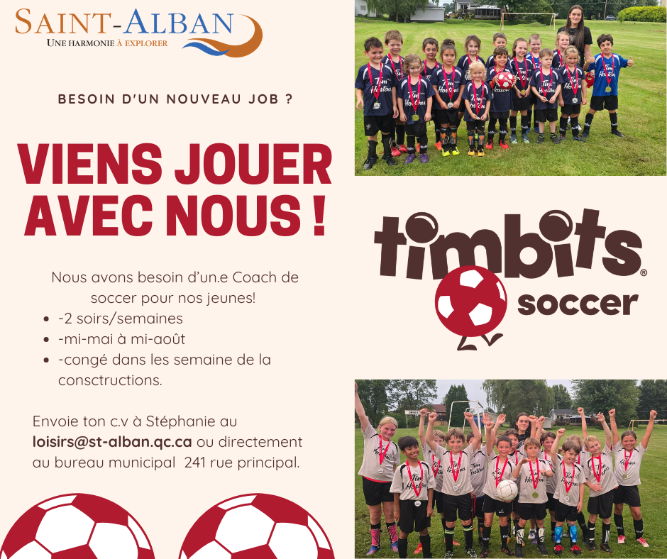 offre emploi soccer